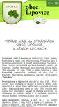 Mobile Screenshot of obeclipovice.cz